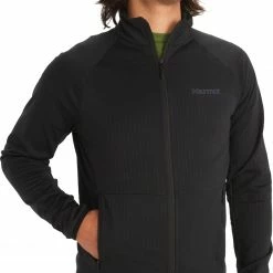 Marmot Leconte Fleece Jacket Men, Zwart -ARTILECT winkel marmot leconte fleece jacket men black 3