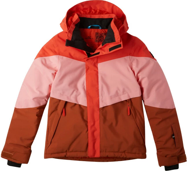 O'Neill O'Neill Coral Jacket Girls, Blauw/wit 3 O'Neill O'Neill Coral Jacket Girls, Blauw/wit