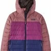 Patagonia Down Sweater Reversible Hoody Kids, Roze/blauw 1 Patagonia Down Sweater Reversible Hoody Kids, Roze/blauw -ARTILECT winkel patagonia down sweater reversible hoody kids black wabk 1 1