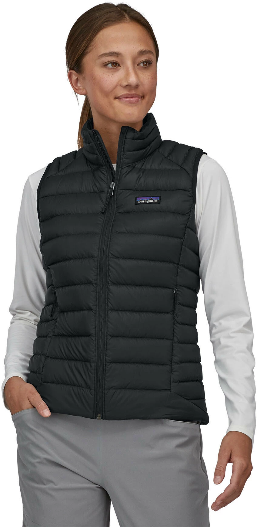 Patagonia Down Sweater Vest Women, Grijs 4 Patagonia Down Sweater Vest Women, Grijs - Afbeelding 2