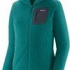 Patagonia R1 Air Full Zip Hoody Women, Rood -ARTILECT winkel patagonia r1 air full zip hoody women borealis green 1