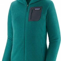 Patagonia R1 Air Full Zip Hoody Women, Rood