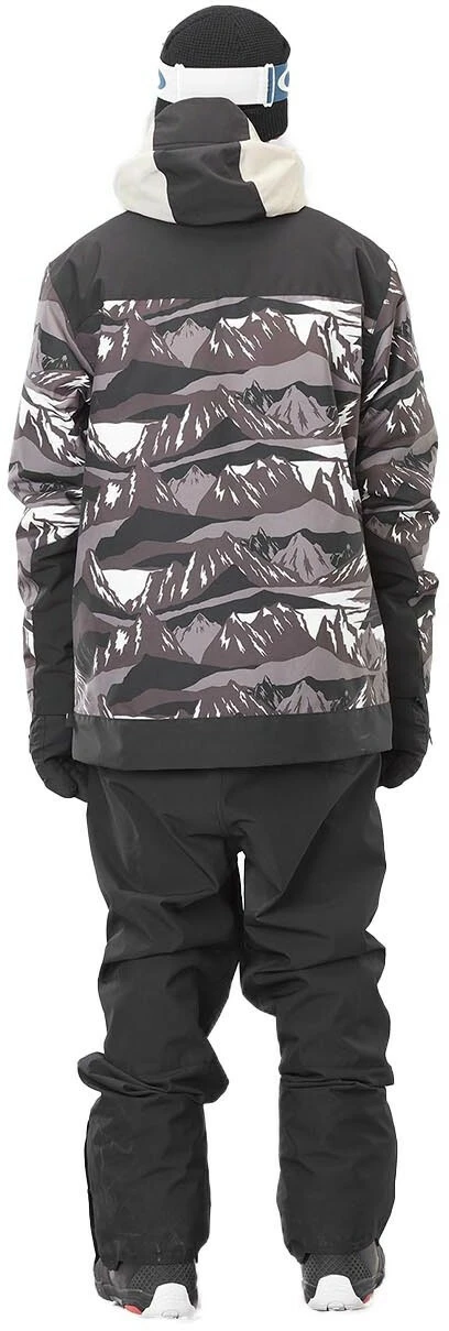 Picture Lodjer Jacket Men, Zwart/wit 14 Picture Lodjer Jacket Men, Zwart/wit - Afbeelding 12