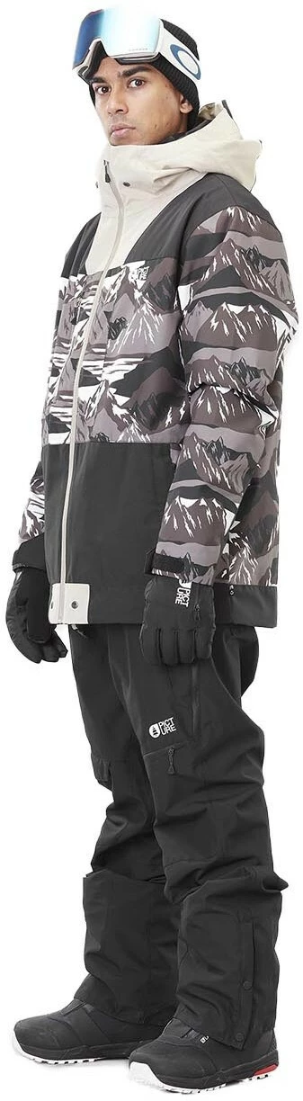 Picture Lodjer Jacket Men, Zwart/wit 15 Picture Lodjer Jacket Men, Zwart/wit - Afbeelding 13