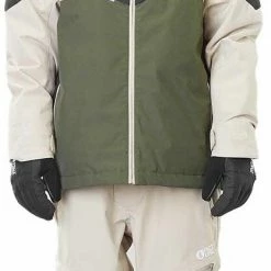 Picture Styler Jacket Men, Zwart/olijf -ARTILECT winkel picture styler jacket men black lychen green 13