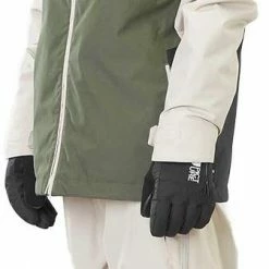 Picture Styler Jacket Men, Zwart/olijf -ARTILECT winkel picture styler jacket men black lychen green 3