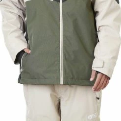 Picture Styler Jacket Men, Zwart/olijf -ARTILECT winkel picture styler jacket men black lychen green 6