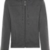 Prana Ari Jas Dames, Zwart -ARTILECT winkel prana ari zip up fleece jacket women black 3