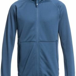 Quiksilver Steep Point Full Zip Fleece Jacket Men, Blauw