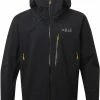 Rab Firewall Jas Heren, Zwart -ARTILECT winkel rab firewall jacke herren black 1