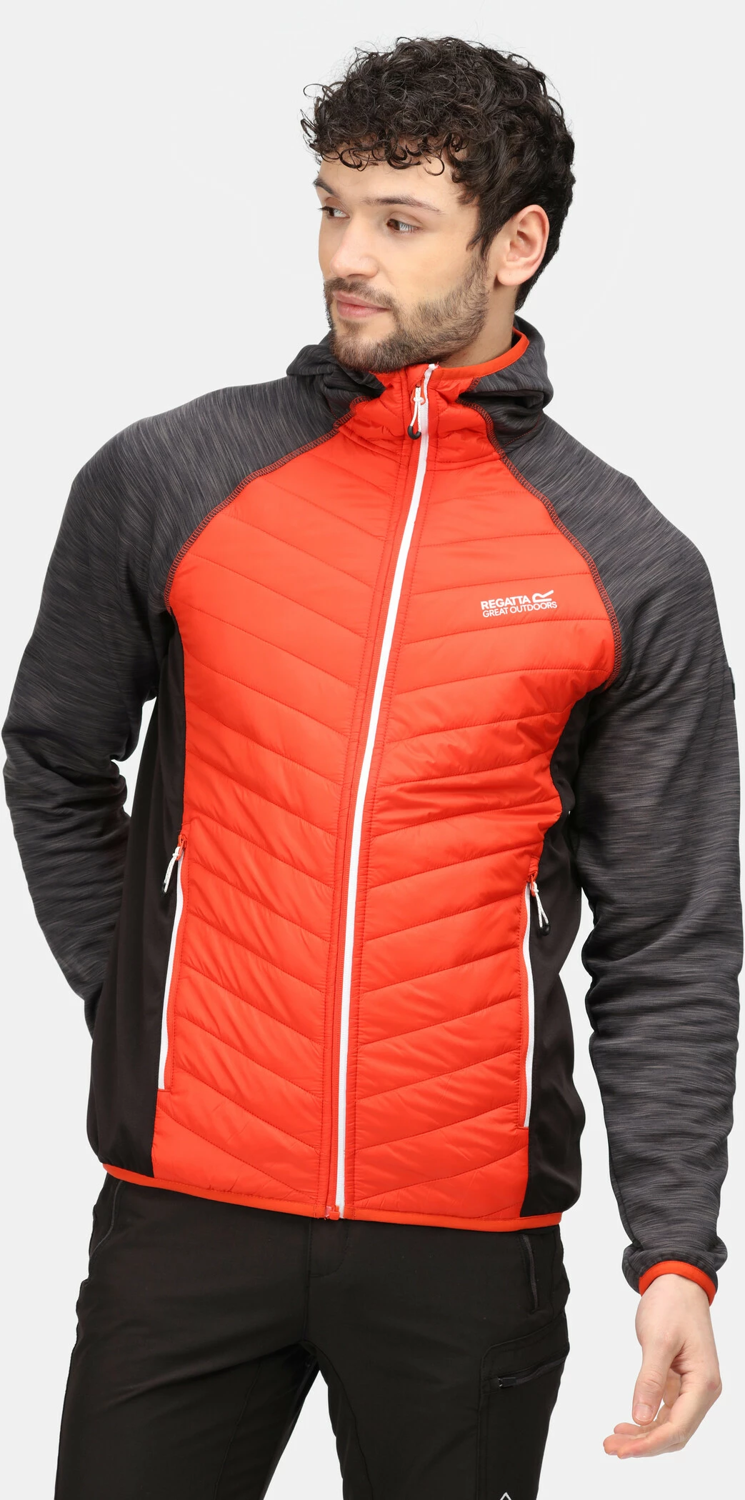 Regatta Andreson VI Hybrid Jacket Men, Zwart 6 Regatta Andreson VI Hybrid Jacket Men, Zwart - Afbeelding 5