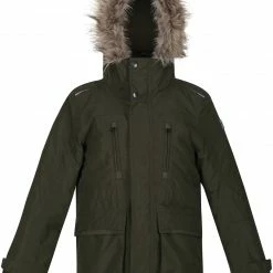 Regatta Podrick Parka Kids, Groen