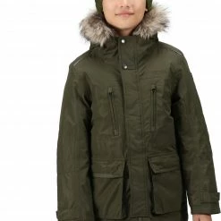 Regatta Podrick Parka Kids, Groen -ARTILECT winkel regatta podrick parka kids dark khaki 5