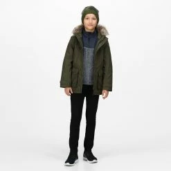 Regatta Podrick Parka Kids, Groen -ARTILECT winkel regatta podrick parka kids dark khaki 7