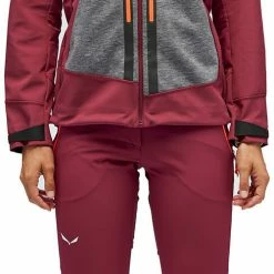 SALEWA Comici Jacket Women, Roze/grijs -ARTILECT winkel salewa comici jacket women mauvemood 4
