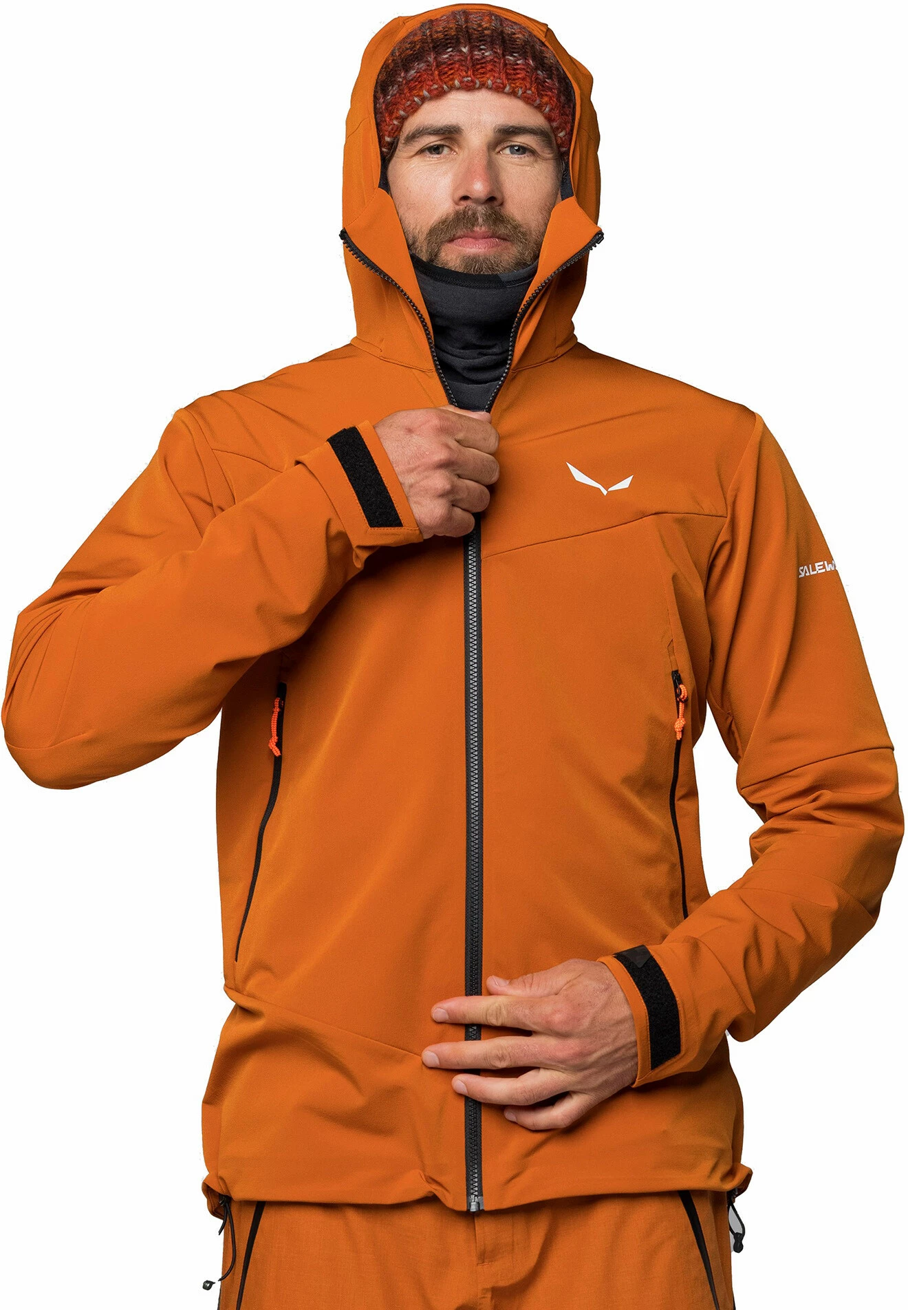 SALEWA Sella Durastretch Jacket Men, Zwart 7 SALEWA Sella Durastretch Jacket Men, Zwart - Afbeelding 5