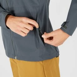 Salomon Outrack Waterproof Jacket Women, Grijs -ARTILECT winkel salomon outrack waterproof jacket women ebony 3