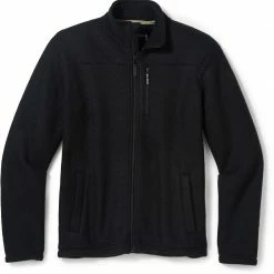 Smartwool Hudson Trail Fleece Full Zip Jacket Men, Blauw/bruin