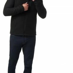 Smartwool Hudson Trail Fleece Full Zip Jacket Men, Zwart -ARTILECT winkel smartwool hudson trail fleece full zip jacket men black 2 1