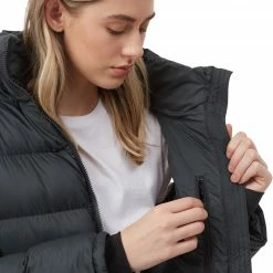 Tentree Cloud Shell Long Puffer Jacket Women, Groen -ARTILECT winkel tentree cloud shell long puffer jacket women forest river green 6