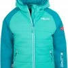 TROLLKIDS Hafjell Pro Sneeuwjas Kinderen, Blauw -ARTILECT winkel trollkids hafjell pro snow jacket kids light petrol dark mint white 1