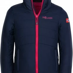 TROLLKIDS Skanden 3in1 Jacket Girls, Violet/roze 8 TROLLKIDS Skanden 3in1 Jacket Girls, Violet/roze -ARTILECT winkel trollkids skanden 3in1 jacket girls navy magenta 3