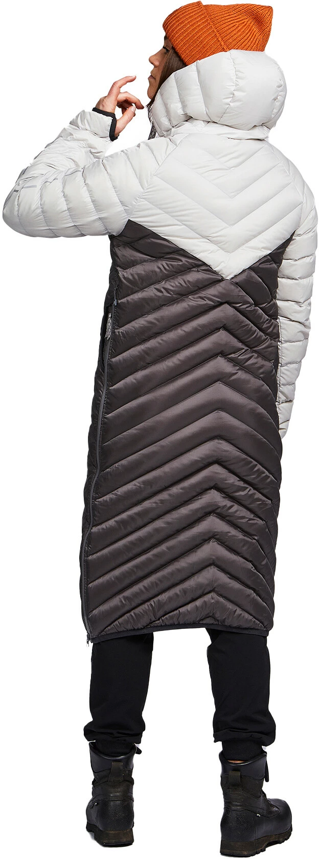 Varg Sarek Long Down Hood, Grijs/wit 6 Varg Sarek Long Down Hood, Grijs/wit - Afbeelding 4