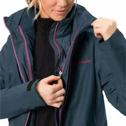 VAUDE Elope 3in1 Jacket Women, Groen -ARTILECT winkel vaude elope 3in1 jacket women dark sea uni 10