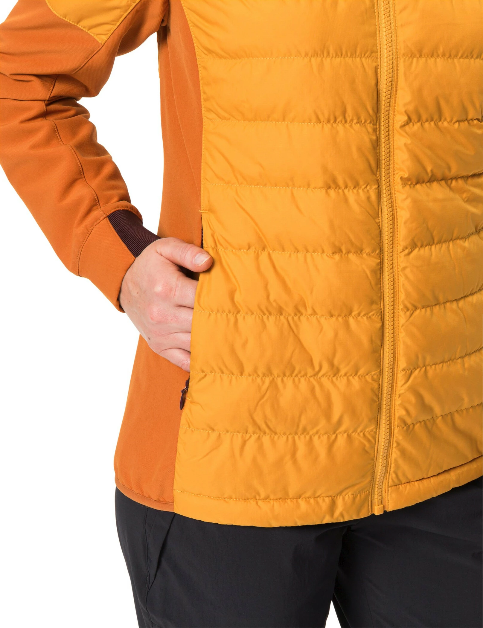 VAUDE Elope Hybrid Jacket Women, Geel 8 VAUDE Elope Hybrid Jacket Women, Geel - Afbeelding 6