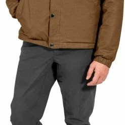 VAUDE Manukau Gevoerde Jas Heren, Bruin -ARTILECT winkel vaude manukau padded jacket men bronze 1