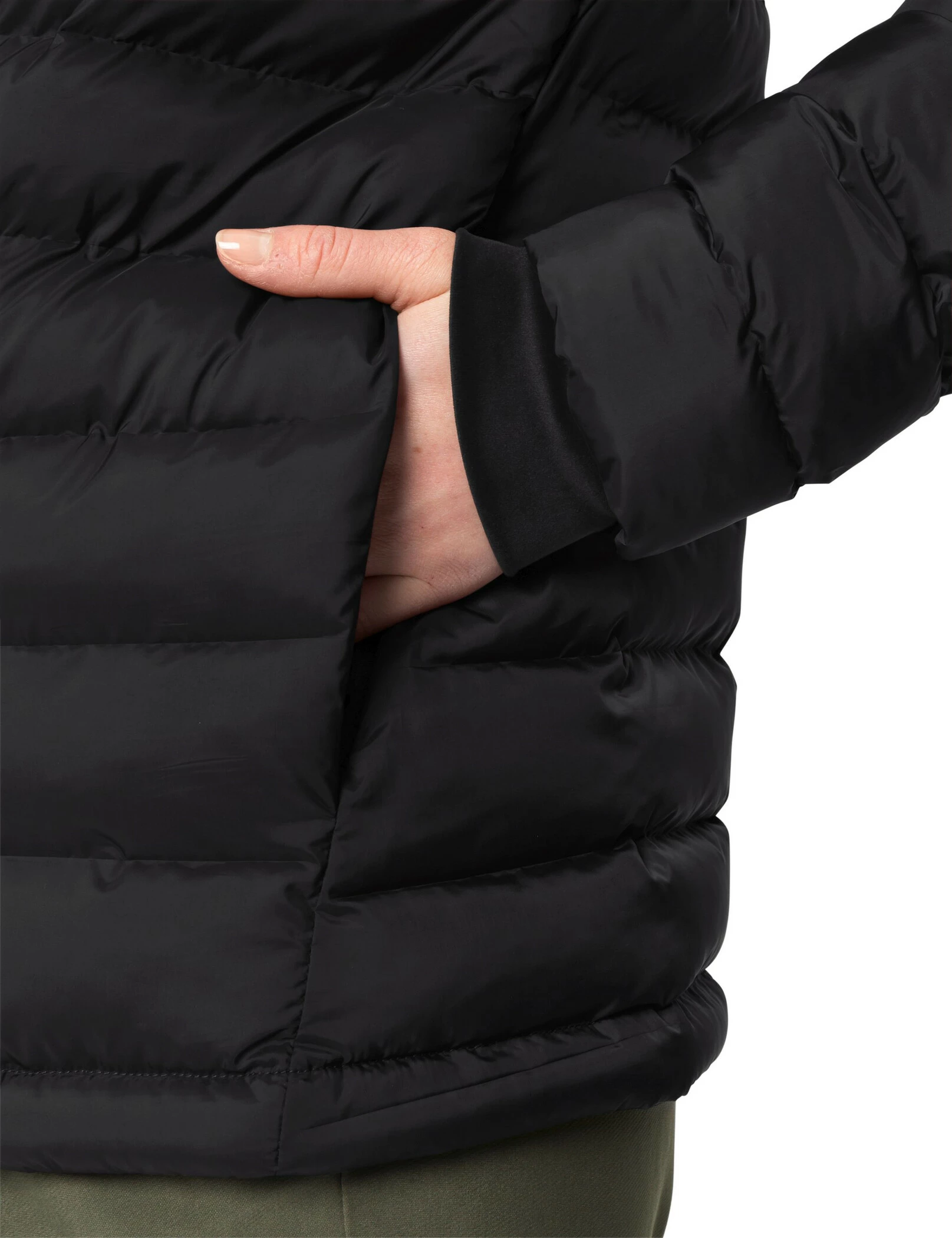 VAUDE Mineo Padded Jacket Women, Zwart 9 VAUDE Mineo Padded Jacket Women, Zwart - Afbeelding 7