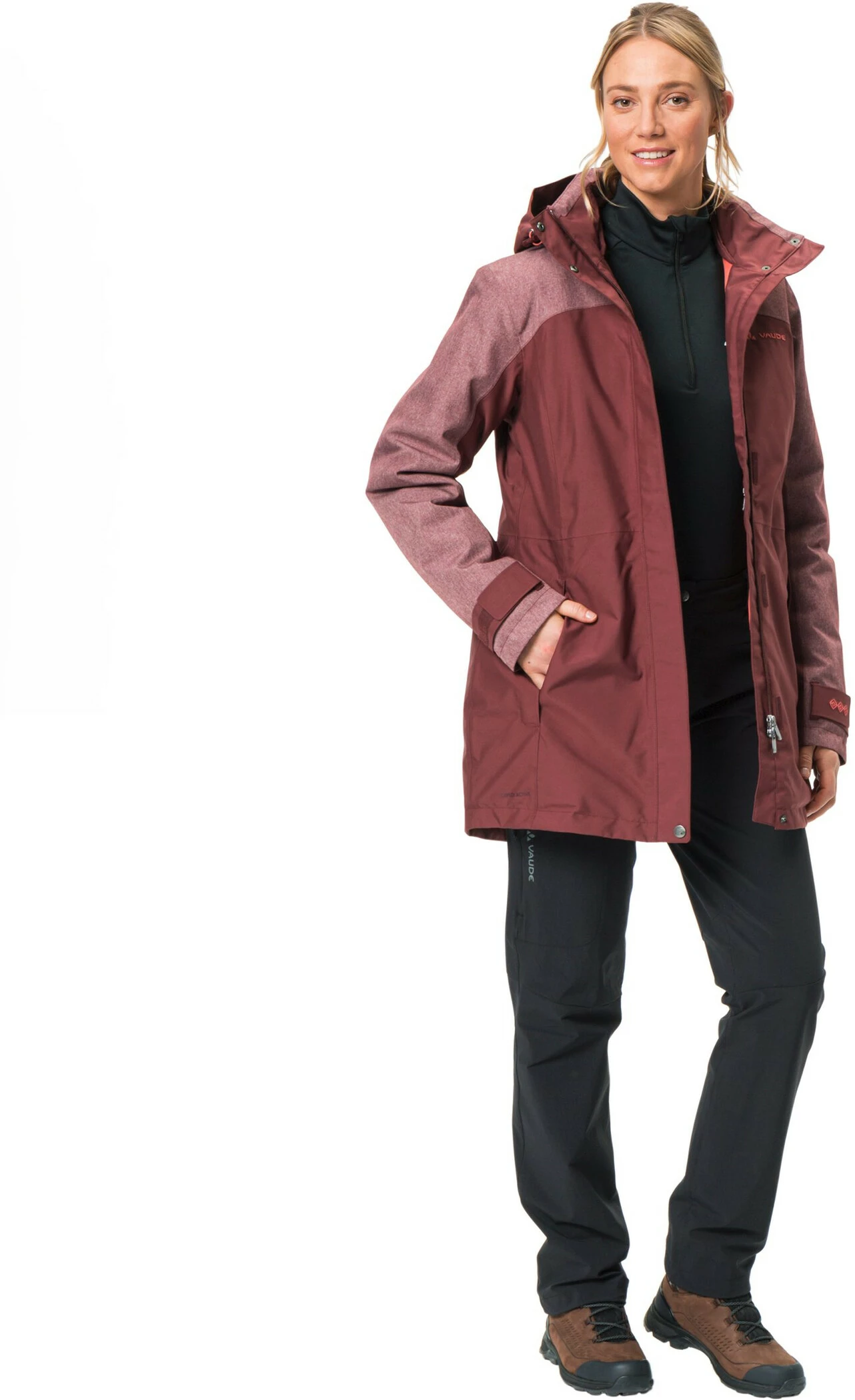 VAUDE Skomer II Winter Parka Women, Zwart 7 VAUDE Skomer II Winter Parka Women, Zwart - Afbeelding 5