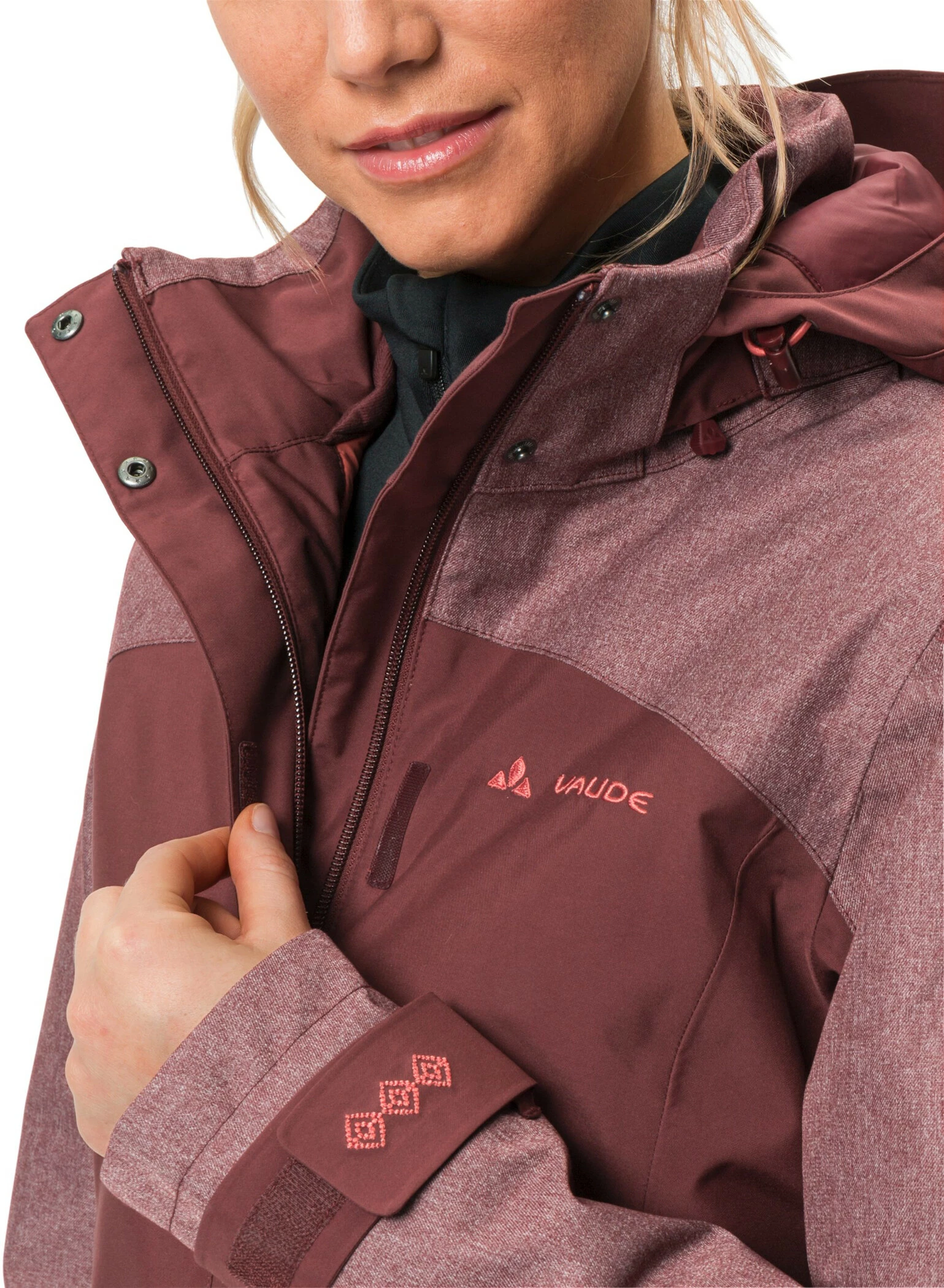 VAUDE Skomer II Winter Parka Women, Zwart 8 VAUDE Skomer II Winter Parka Women, Zwart - Afbeelding 6