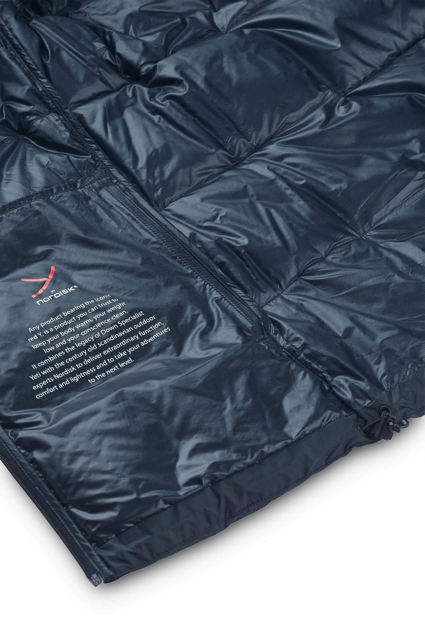 Y By Nordisk Lodur Ultralight Down Filled Shell Jacket Women, Geel 11 Y By Nordisk Lodur Ultralight Down Filled Shell Jacket Women, Geel - Afbeelding 9