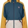 Ziener Amely Ski Jacket Kids, Geel/blauw -ARTILECT winkel ziener amely ski jacket kids golden milk 1