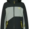 Ziener Anderl Ski Jacket Kids, Zwart/rood
